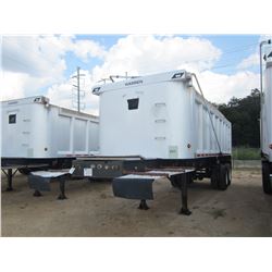 2005 WARREN DUMP TRAILER, VIN/SN:1W9AC46335P347312 - T/A, FRAME TYPE, ALUM, 25' BODY LENGTH, 29' FRA