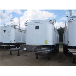 2011 WARREN DUMP TRAILER, VIN/SN:1W9AC4425BP348050 - T/A, FRAME TYPE, ALUM, 25' BODY LENGTH, 29' FRA