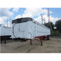 1997 EAST DUMP TRAILER, VIN/SN:1E1F9U280URB22506 - T/A, ALUM, FRAME-LESS, AIR RIDE SUSP, 11R24.5 TIR