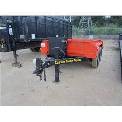 DUMP TRAILER, - 6' X 9.5' , HYD DUMP, 9.50R16.5LT TIRES