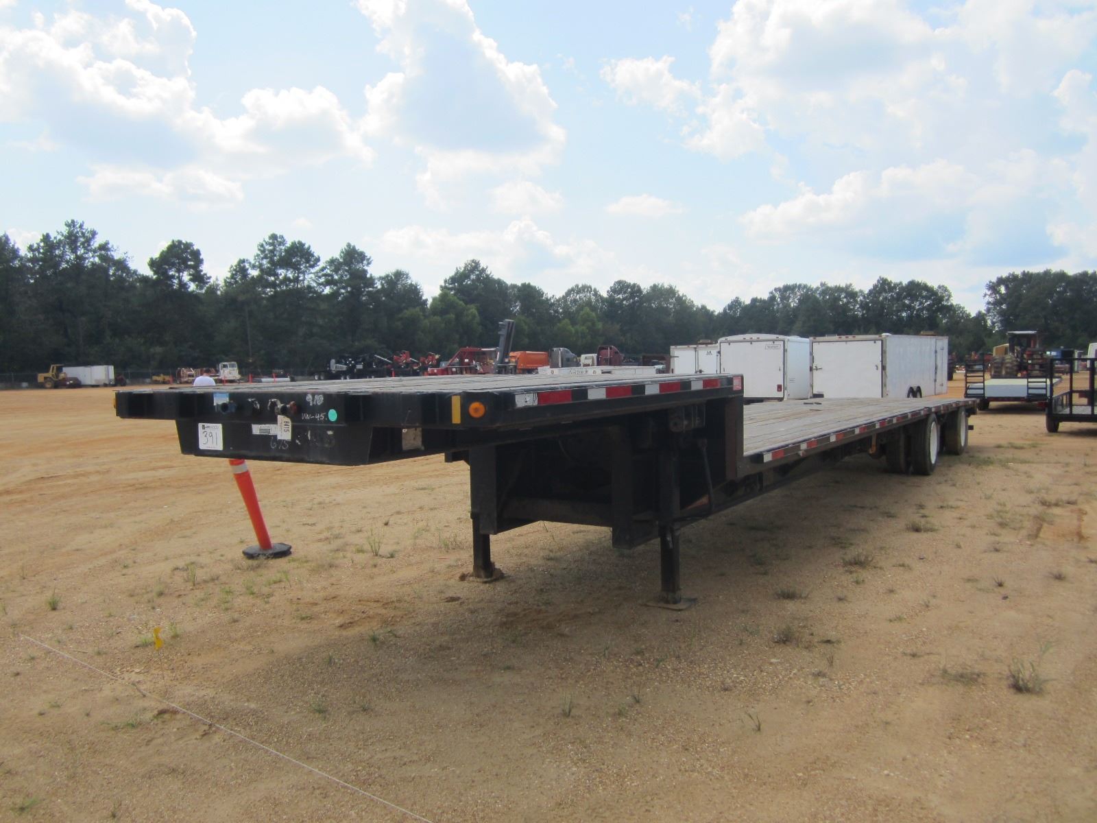 2005 FONTAINE EDFT68053WSA STEP DECK TRAILER, VIN/SN