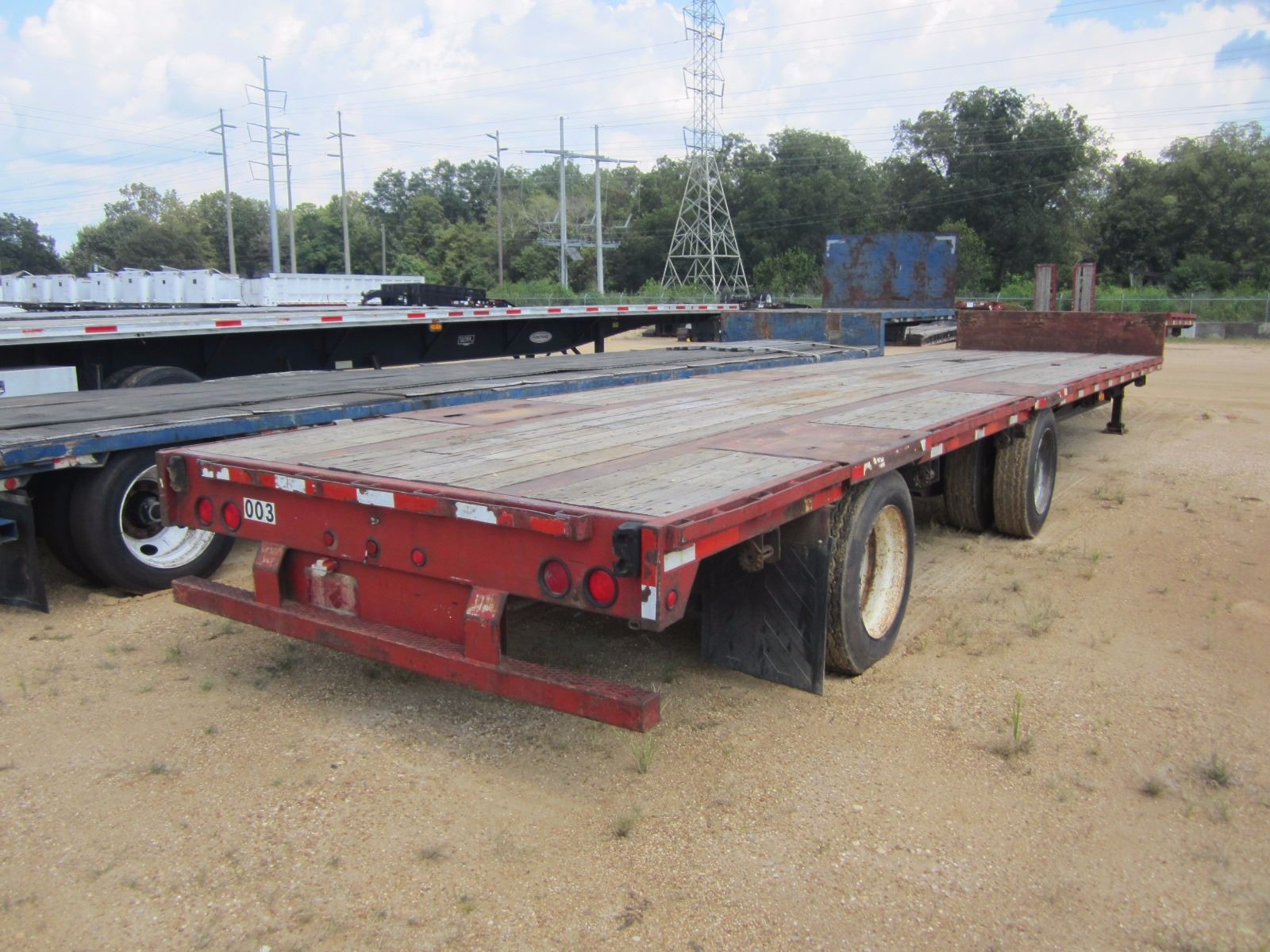 1995 FONTAINE STEP DECK TRAILER, VIN/SN13N248300S1569074 48', T/A