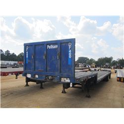 1996 WABASH STEP DECK TRAILER, VIN/SN:13JJG48277TL369833 - 48', T/A, SPREAD AXLE, AIR RIDE, 255/70R2