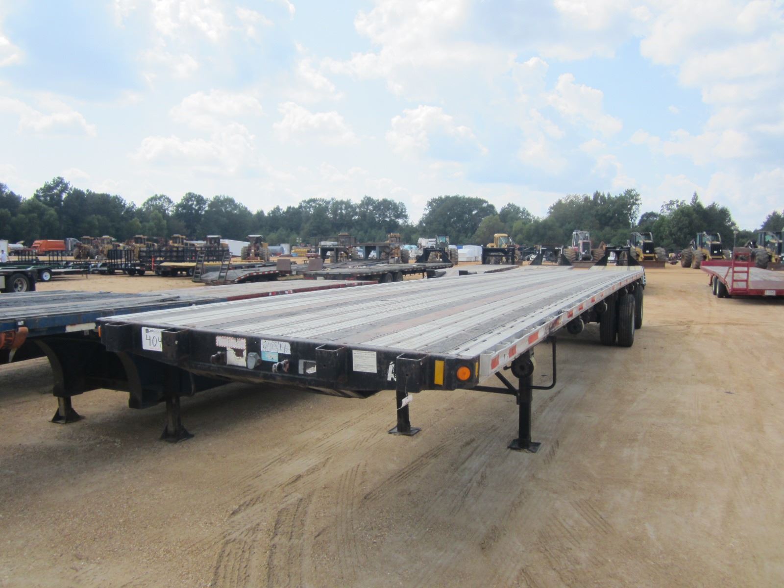 1997 FONTAINE FLATBED TRAILER, VIN/SN13N148306V1577759 T/A, 48