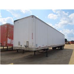 2000 TRAILMOBILE BOX VAN, VIN/SN:1PT01JAHXY6006081 - 50' LENGTH, BARN DOORS, 275/80R TIRES