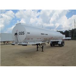1971 CUSTOM TANK TRAILER, VIN/SN:S-2386-71 - T/A, 8,500 GAL, 11R22.5 TIRES