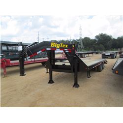 BIG TEX 25GNHD GOOSENECK TRAILER, - T/A, 25' LENGTH, 102" WIDTH, DOVETAIL, RAMPS, 235/85R16 TIRES