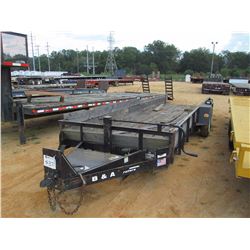 B & A UTILITY TRAILER, - T/A, 24' LENGTH, 76" WIDTH