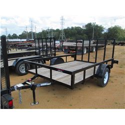 2017 TAG TRAILER, VIN/SN:57BAG6502H1518190 - FOLD UP RAMP, WOOD FLOOR, ST205/75R15 TIRES