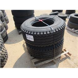 (2) 16.5-22.5 TIRES