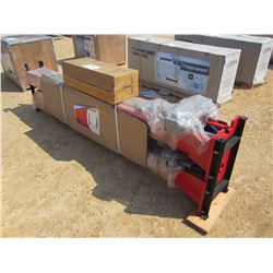 HEAVY DUTY 9,200# TWO POST FLOOR PLATE LIFT