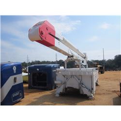 ALTEC AA755L BUCKET TRUCK BED, - 18', OUTRIGGER, IN BED STORAGE COMPARTMENT