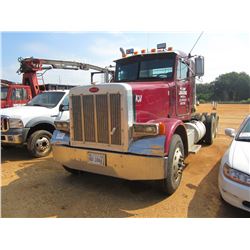2000 PETERBILT 378 TRUCK TRACTOR, VIN/SN:1XPFDU9X7YS538361 - T/A, CAT C12 ENG, 10 SPD TRANS, 40K REA