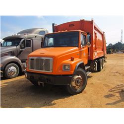 2003 FREIGHTLILNER FL84 GARBAGE TRUCK, VIN/SN:1FVHBXAKX3HL95353 - T/A, DIESEL ENG, ALLISON A/T, HEIL