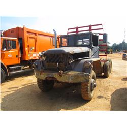 MILITARY TRUCK TRACTOR, VIN/SN:M724-11648 - T/A, DIESEL ENGINE, 5 SPD TRANS, ODOMETER READING 29,036