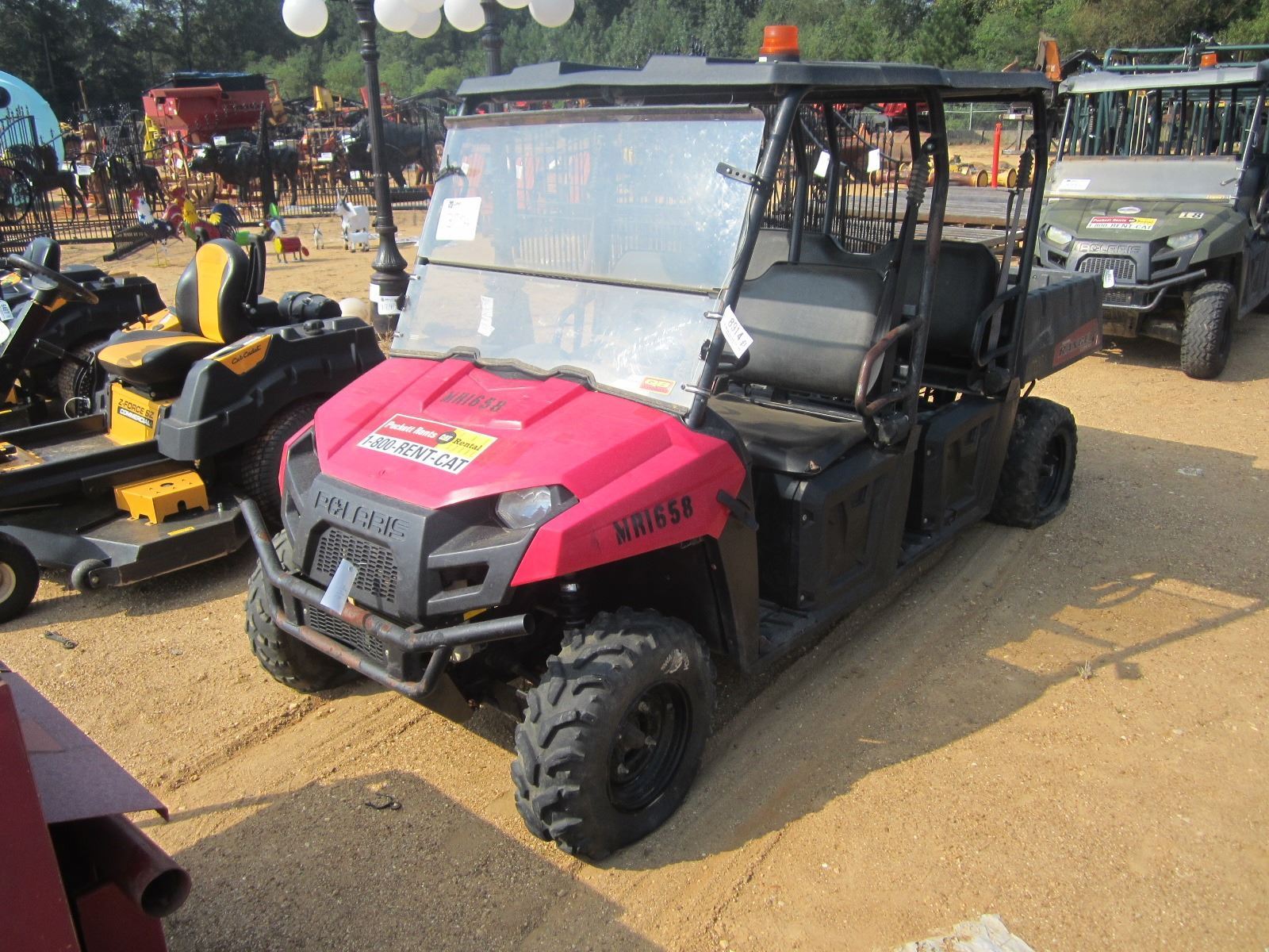2013 POLARIS RANGER SIDE BY SIDE, VIN/SN4XAWH50A2DE645791 CREW CAB