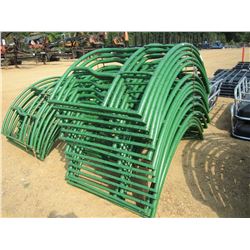 - (5) ROUND HAY BALE FEEDERS