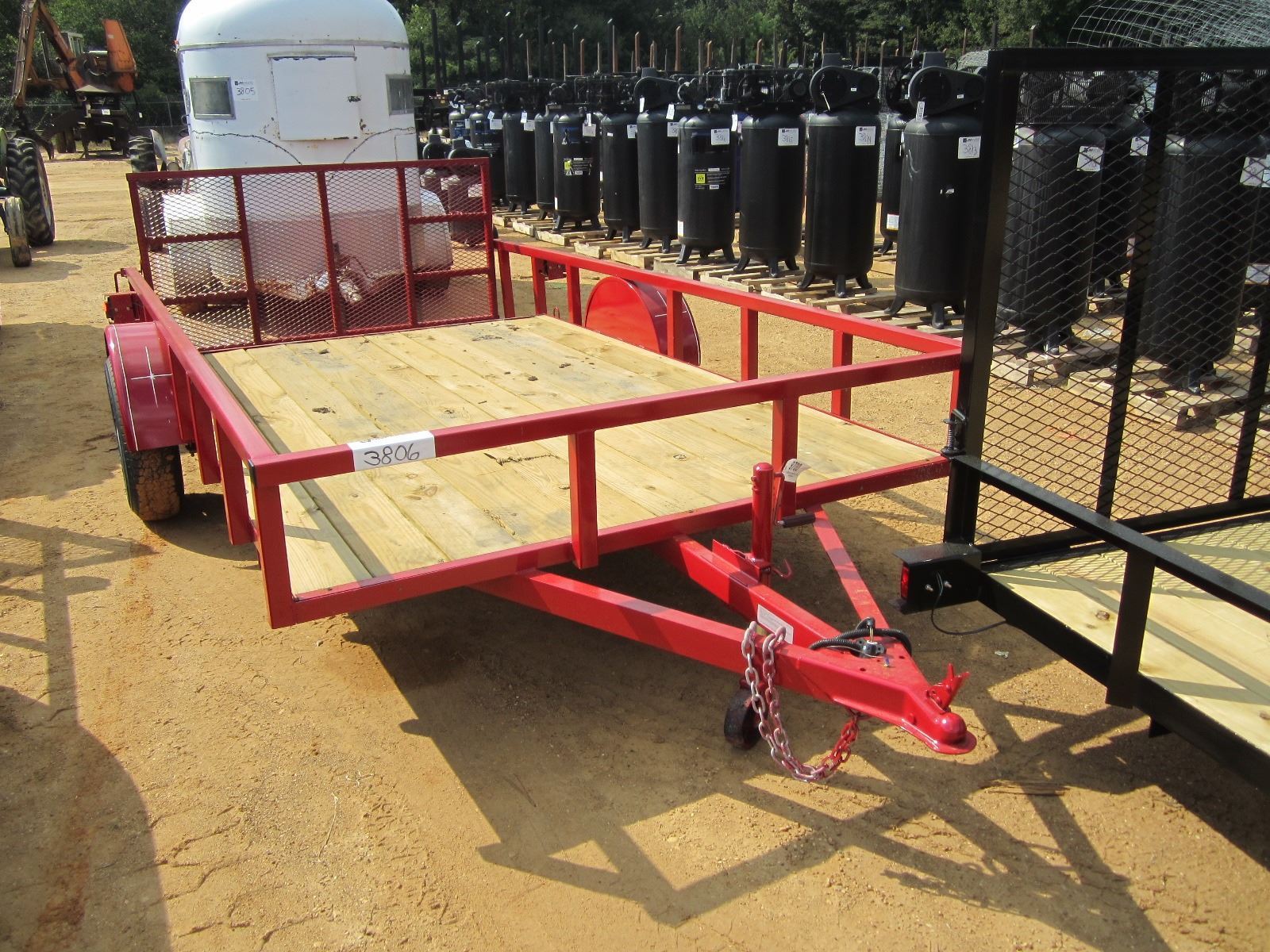 Tag Trailer Ramps TAG TRAILER, VIN/SN:SL2BU121XHT000657 - S/A, 6.5' X 12', 24