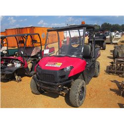 2013 POLARIS RANDER 500XLT SIDE BY SIDE, VIN/SN:4XARH50A8DE65351 - GAS ENGINE, CANOPY, WINDSHIELD, M