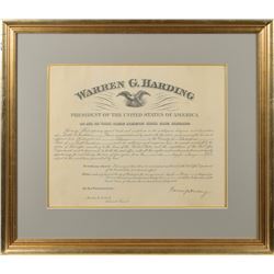 Warren G. Harding