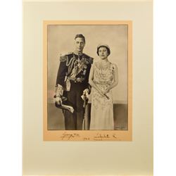 King George VI and Queen Elizabeth