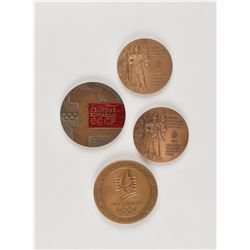 Russian Olympics 1972, 1992, and 1996 Set of (4) Team Medals