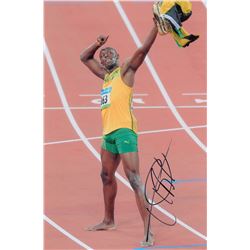 Usain Bolt Signed Photograph