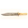 Image 1 : Bone Handled Bowie Knife
