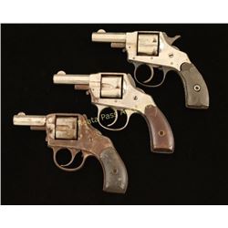 Lot of 3 Antique Revolvers