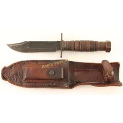 'Camillus, NY' Knife with Sheath