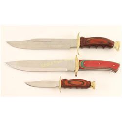 Lot of 3 Knives