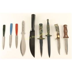 Collection of 8 Knives