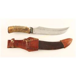 German Antler Handle Knife