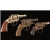 Image 2 : Lot of 3 Antique Revolvers