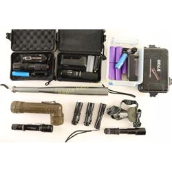 Large Lot of Flashlights