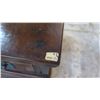 Image 8 : 3-Piece Antique Mini Table/Desk w/Dual Façade Drawers - Dark Finish, Quing Dynasty 53.5" L x 27.5" D