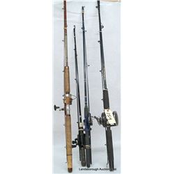 FISHING POLES AND REELS