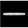 Image 2 : 0.45 ctw Diamond Band - 14KT White Gold
