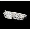 Image 1 : 2.03 ctw Diamond Ring - 18KT White Gold