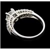 Image 3 : 2.03 ctw Diamond Ring - 18KT White Gold