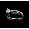 Image 3 : 0.77 ctw Diamond Ring - 18KT White Gold