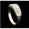 Image 4 : 1.00 ctw Diamond Ring - 14KT White Gold