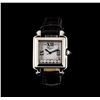 Chopard Stainless Steel Diamond Happy Sport Watch