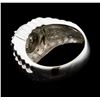 Image 3 : 0.80 ctw Diamond Ring - 14KT White Gold