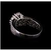 Image 3 : 14KT White Gold 2.55 ctw Diamond Ring