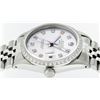 Image 2 : Rolex Stainless Steel 1.00 ctw Diamond DateJust Men's Watch