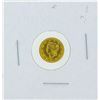 Image 1 : 1849 $1 Open Wreath T-1 Gold Coin AU