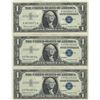 Image 2 : 1957 $1 AU/Unc Silver Certificate Currency Lot of 3
