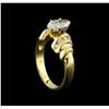 Image 4 : 1.20 ctw Diamond Ring - 14KT Yellow Gold