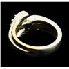 Image 3 : 0.50 ctw Diamond Ring - 14KT Yellow and White Gold